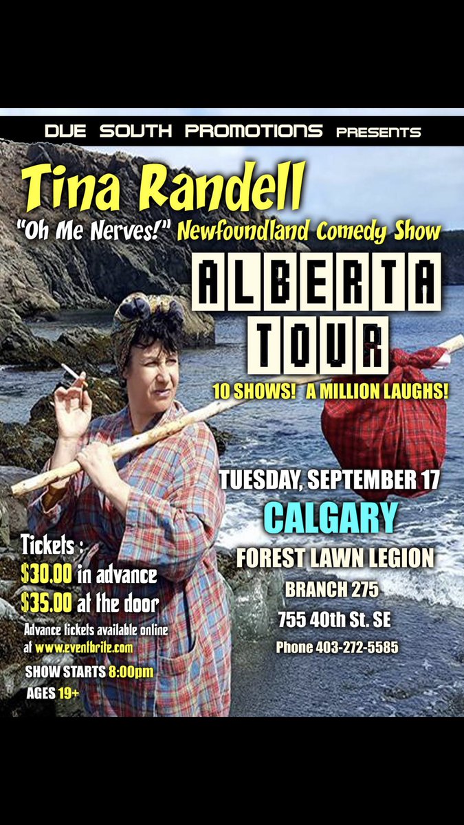 CALGARY
Forest Lodge Legion
September 17!!