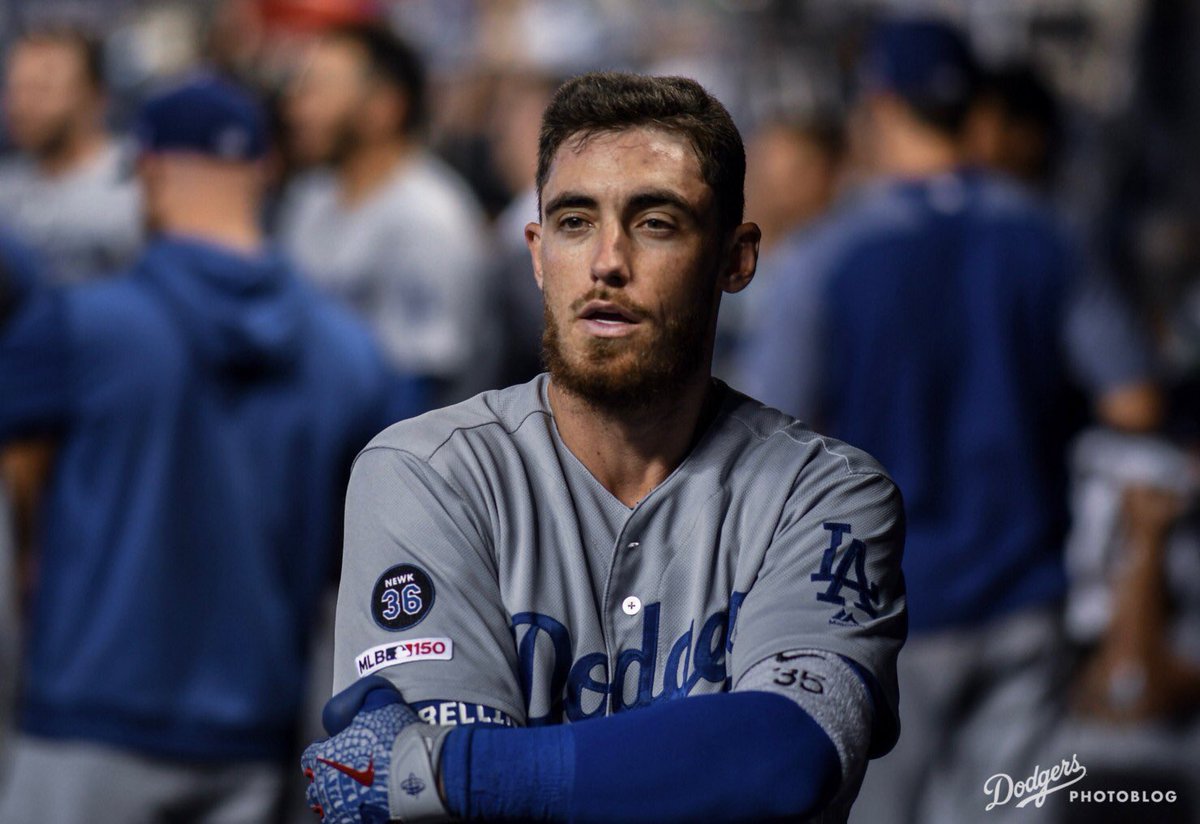 “Did my pants slide down? Or did My body slide up?”~Deep Thoughts with Cody Bellinger~