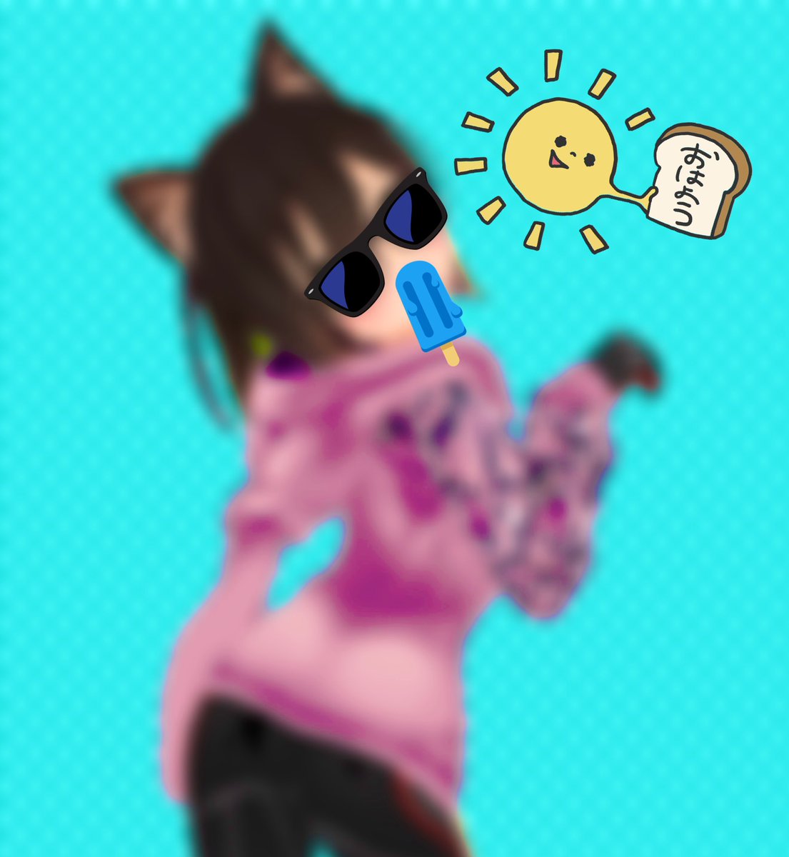 ロボ子さん ホロライブ0期生 Pa Twitter 壁 W スポンサー向け告知 8月分の壁紙をペタリしたので スポンサーさんはdlしてみてね 全身と夏っぽいもの2種用意したよ ろぼさー Robo Co