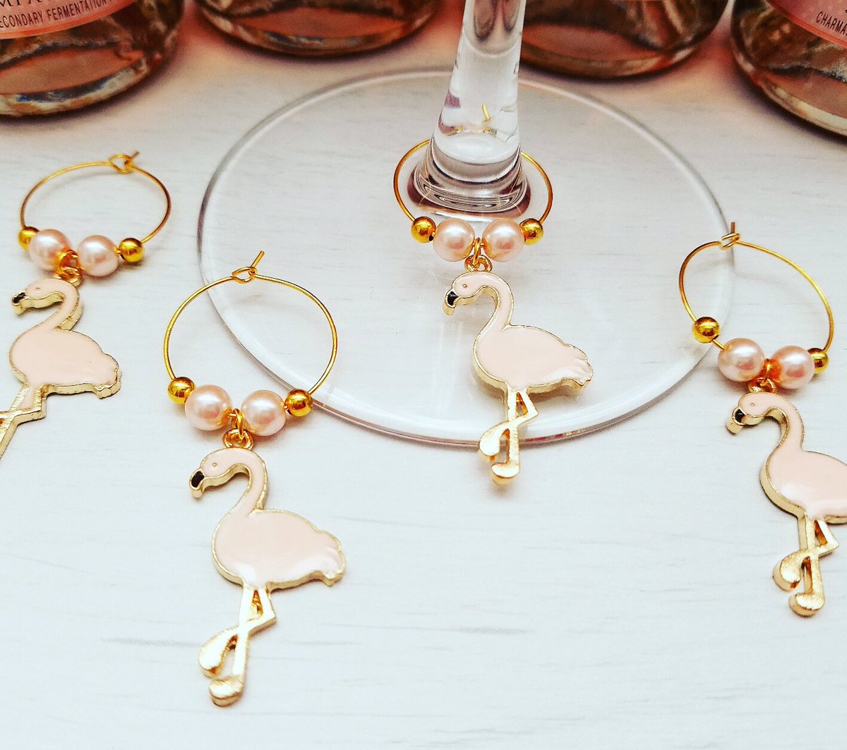 LasmasCreations's tweet photo. Thanks for the great review Charlene S. ★★★★★! https://t.co/NVQzXu0aTV #etsy #papergoods #pink #gold #bacheloretteparty #flamingogift #flamingofavors #flamingowinecharms #flamingotheme #tropicaldecor #winecharms #flamingos #flamingoparty https://t.co/qi79zF67PJ