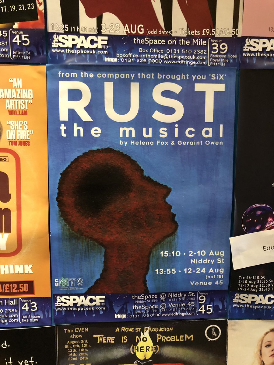 RustTheMusical tweet picture