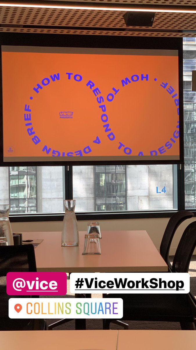 miaaammm's tweet photo. @VICE workshop today. “How to respond to a design brief”. This was more for the creative designers, but I love joining in when I get the chance to learn anything new about the media Industry😇#digitalmedia #Communication https://t.co/ukGdoEpCwr