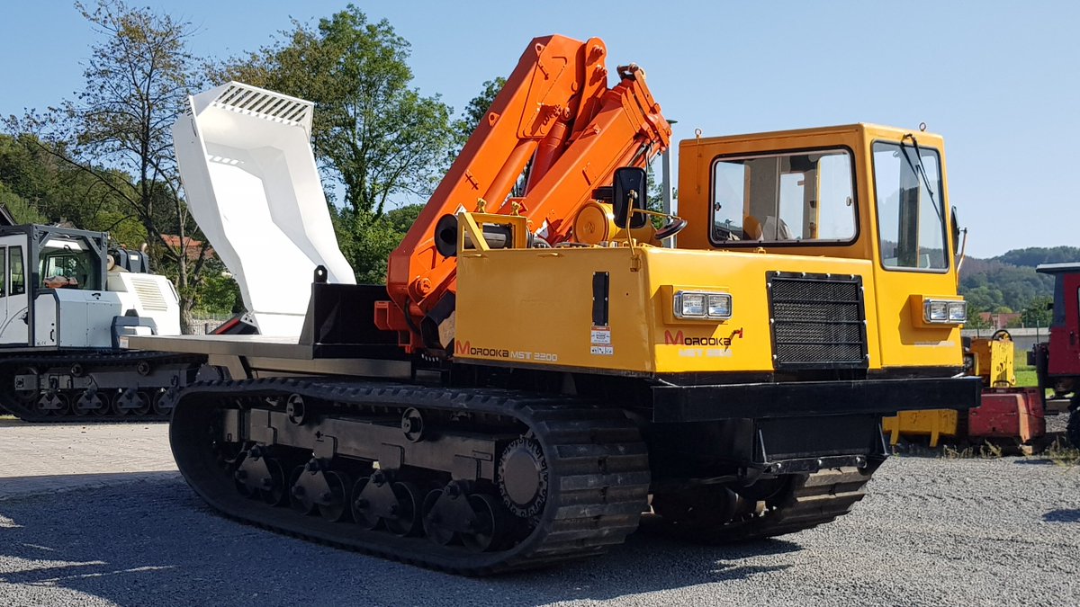 itogermany's tweet photo. Teladumpperit for sale  Morooka MST 2200 with Atlas Crane  130.1 #Picture #Dumper #Teladumpperit #Morooka #Dumper #Raupendumper #crawlerdumper #finland #trackeddumper #crawlercrane   https://t.co/XwJjucExLH https://t.co/e079DhfSgO