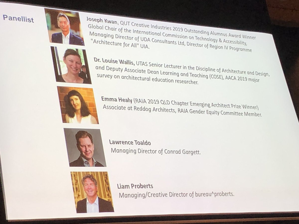 evonnephd's tweet image. #qutdesign question for panel: are we designing for everyone? for people with autism? For older people? How do we design for all abilities / disabilities when sometimes their needs differ and design decisions might be in conflict?