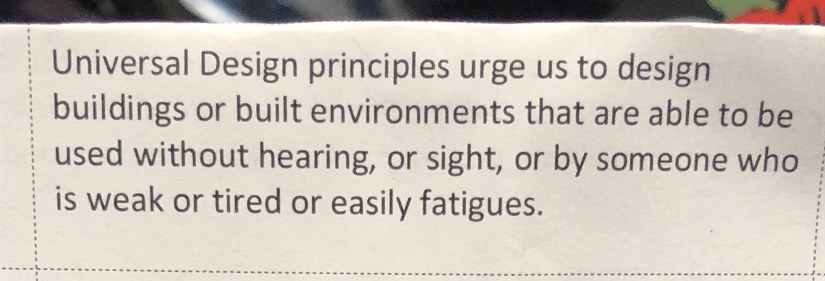 evonnephd's tweet image. #qutdesign question for panel: are we designing for everyone? for people with autism? For older people? How do we design for all abilities / disabilities when sometimes their needs differ and design decisions might be in conflict?