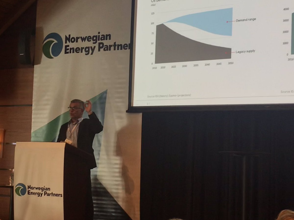 «The energy transition is part of a bigger sustainability picture. We need the real transition, not only energy addition. Possible, but will not be a will in the park», says @EWaerness @EquinorASA at @NORWEP Conference today