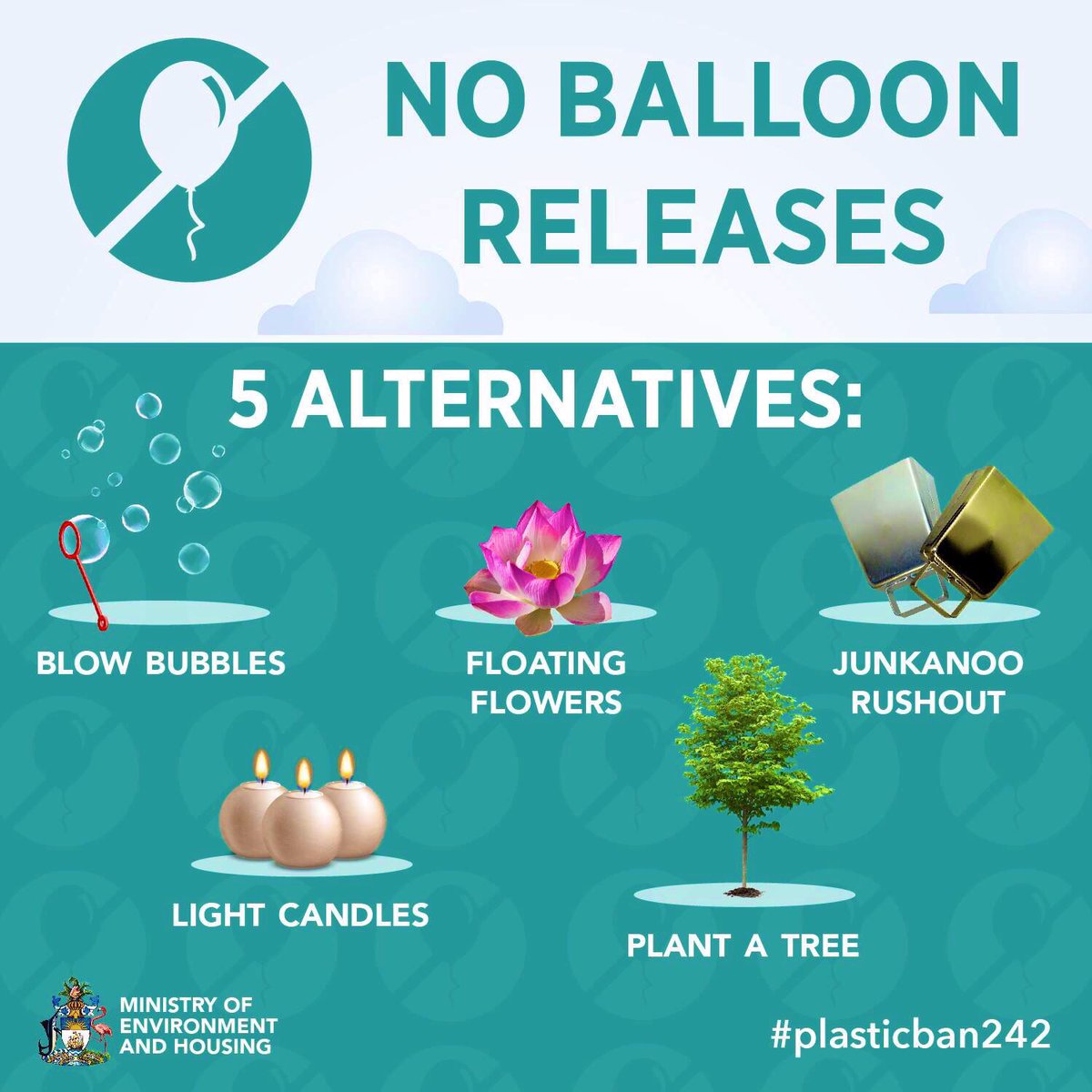 exoticanimals1's tweet photo. @SteveBackshall @cbbc @MarkSharmanCam Fully behind this....To avoid unintentionally littering with balloons and killing wildlife, you can instead have fun, celebrate, and remember with environmentally-friendly alternatives #naturalproducts #plasticban242 #noballoonrelease #savetheenvironment #cutplastic https://t.co/P4vAFvVK70
