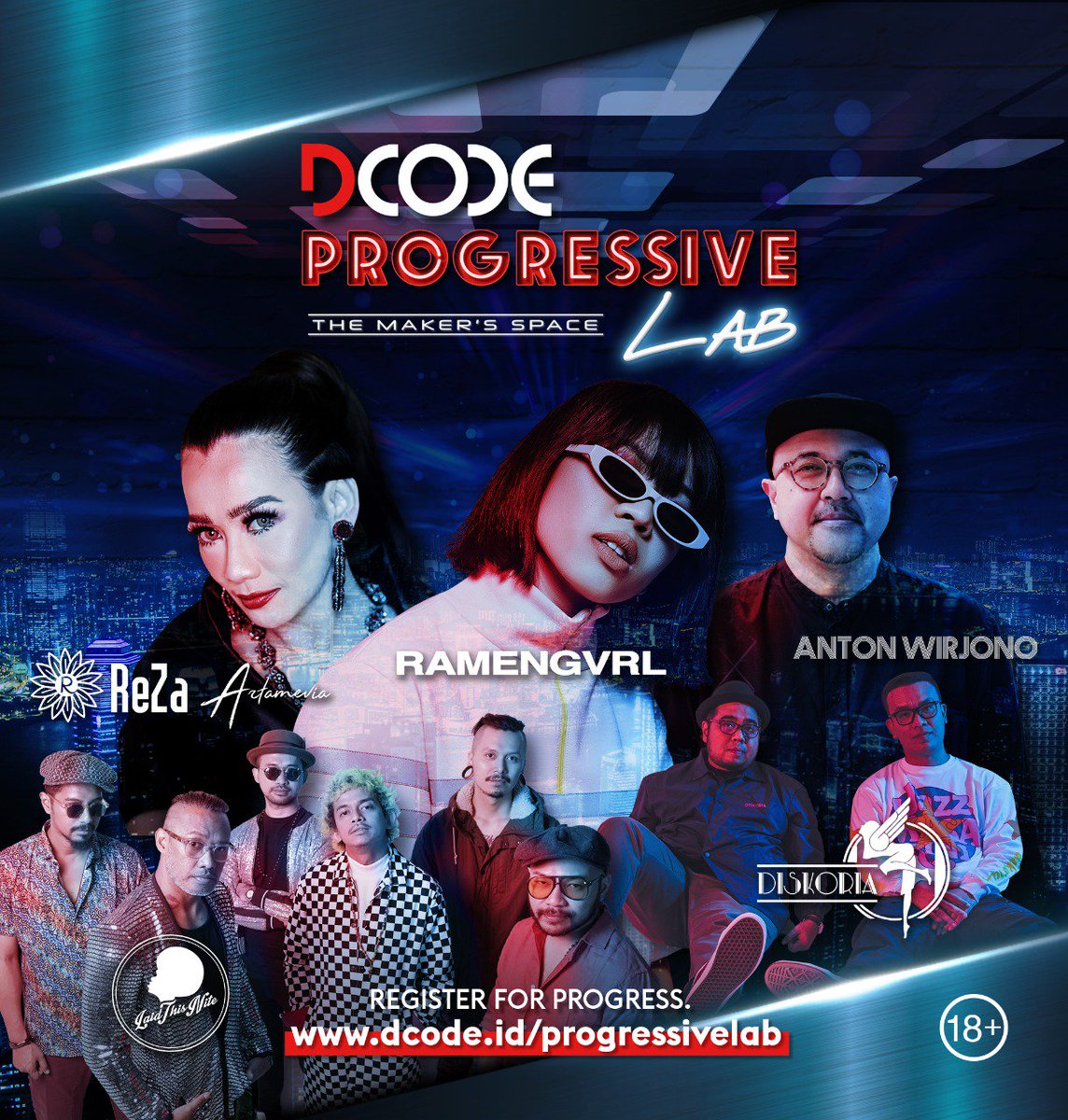 SeputarEvent's tweet image. Creative space is here! From photography to graffiti, sneakers to content creation, DCODE Progressive Lab offers them all for you! Ready for progress? Book now on bit.ly/SeputarJktxPL 

See you there!

#worldofDCODE 
#DCODEProgressiveLab