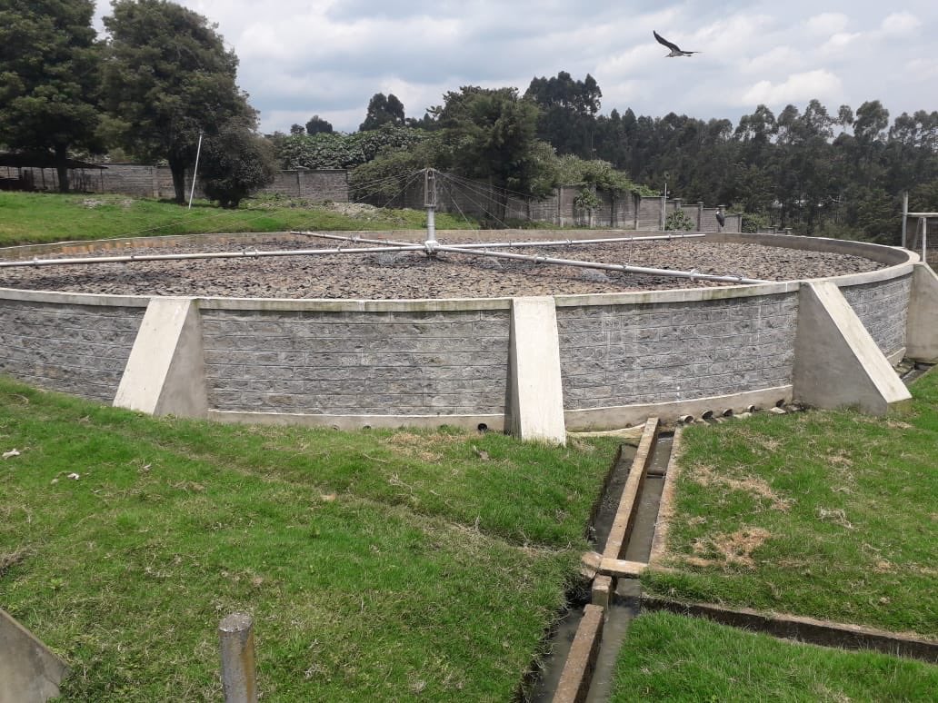 GDUDelivery's tweet photo. The Kericho Sewerage Improvement Project involves the installation of 6.9KM trunk sewer lines, construction of four sanitation blocks and the rehabilitation of the main sewer treatment plant. #GoKDelivers ^LC https://t.co/TSPyUHlQBY