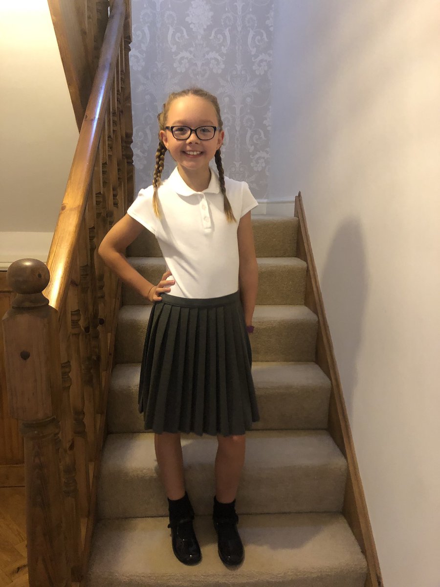 MrsMaths9's tweet image. First day in Primary 4 for my daughter, Taylor. “We might not do Maths on the first day Mum.” 🤣🙈 #mathseveryday #mathsinlife