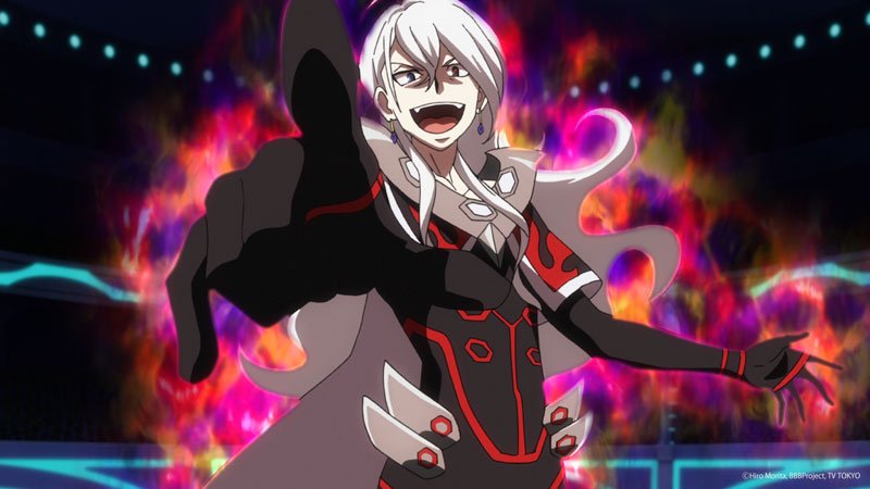 ベイブレード公式アカウント Auf Twitter 昨年 総監督がさささっと描いたという ファイの場面は ベイブレードバースト 超ゼツ 第47話の 炎神vs破壊神 シュウvsファイのスペシャルマッチでの こちらのシーンのことでしょうか ベイブレード Beyblade