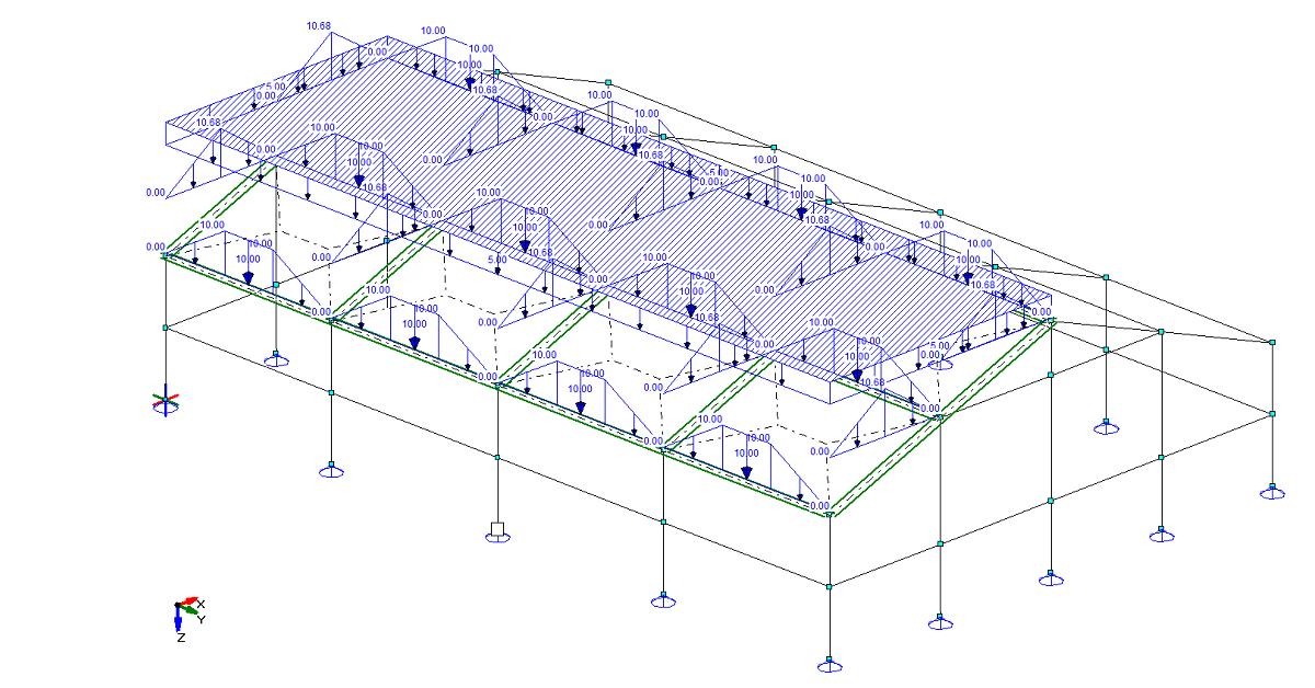 software_matrix's tweet image. MatrixFrame beschikt over een nieuw type belasting: vlakbelasting. Modelleren en ontwerpen van draagconstructies wordt hiermee nog eenvoudiger. Voor meer informatie: tinyurl.com/yyr654qk 
#structural #analysis #MatrixFrame #mechanical #construction #buildings