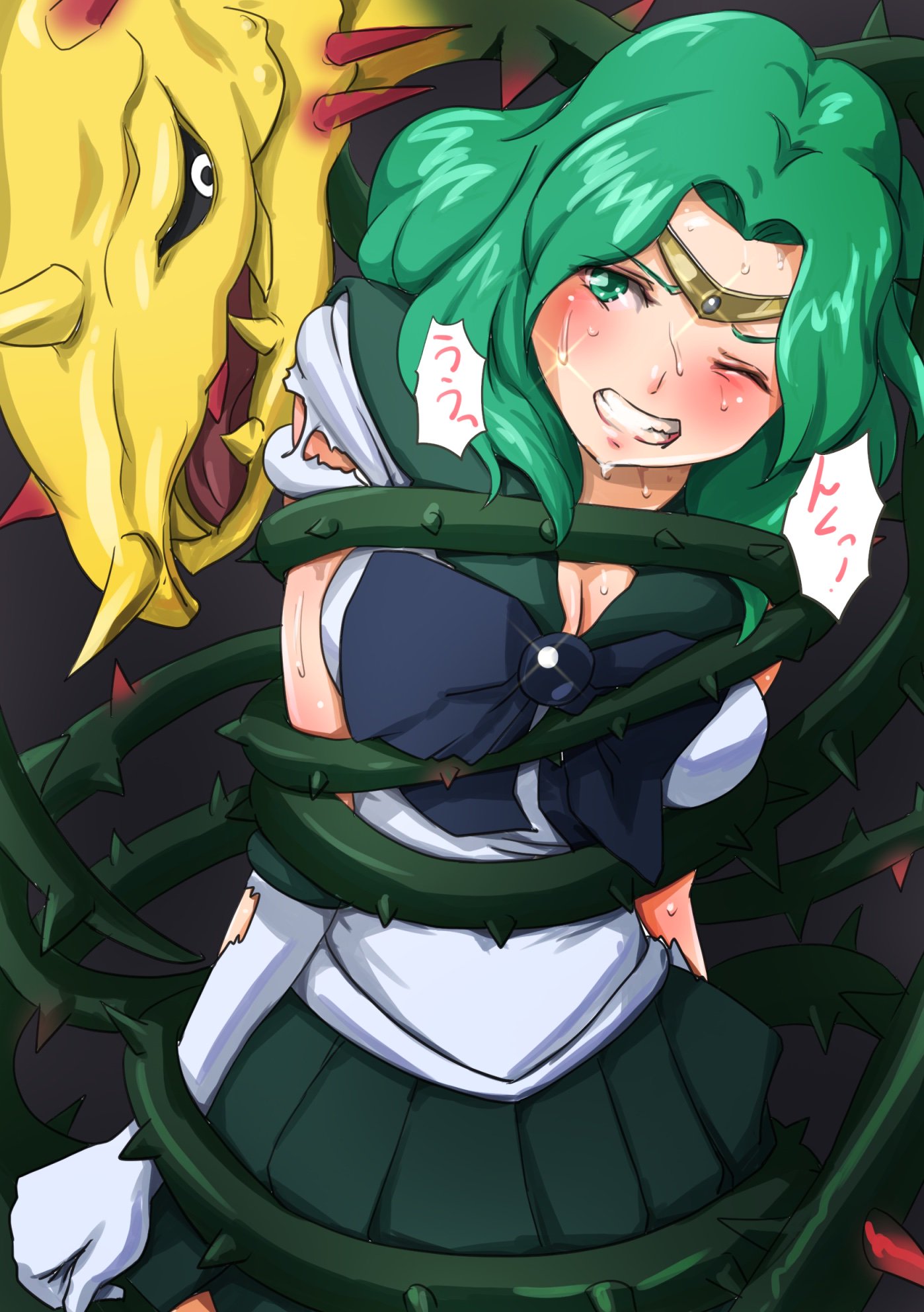 تويتر 天津甘栗 على تويتر いばらドラゴン に縛られるセーラーネプチューンです ヒロピン イラリク T Co 4l0nfc5ynd