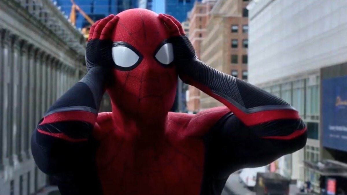 peetasliv's tweet photo. Spider-Man became an Avenger, went through the blip , fought thanos and his army, lost his father figure, got blind sided from mysterio, fought mysterio, got a gf and then got exposed. YOU CANT JUST TAKE HIM OUT OF THE MCU AFTER ALL OF THIS #SaveSpidey #SaveSpiderMan https://t.co/HQz9f7IbtX