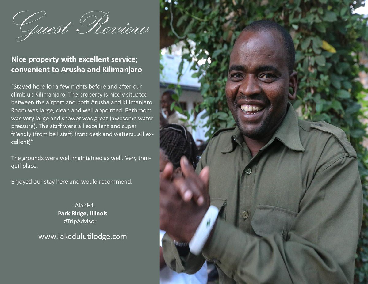 lakedulutilodge's tweet photo. Convenient to Arusha and Kilimanjaro... https://t.co/Njk8xmdndX