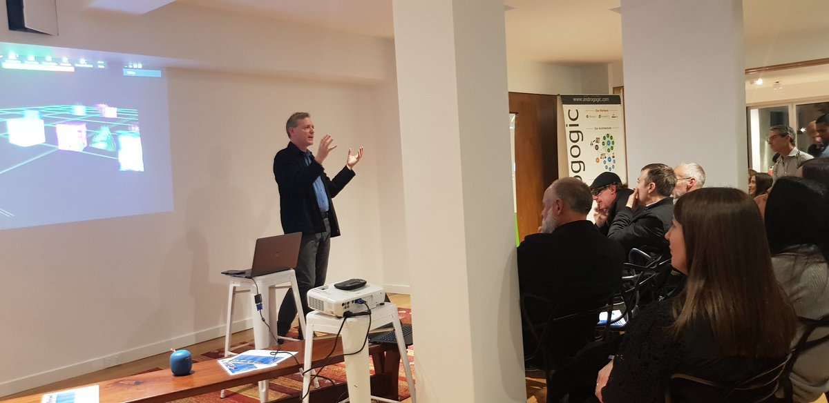 androgogue's tweet image. LIVE at the Immersive Technology and LMS event - Rodney Berry presenting old & new #XRProjects and the interesting theoretical threads along the way!
@vrara_sydney @mindglobal @bizriacademy #ImmersiveTech #LMS
#VR #AR #EduTech #Androgogic #XR #IoT #Digital