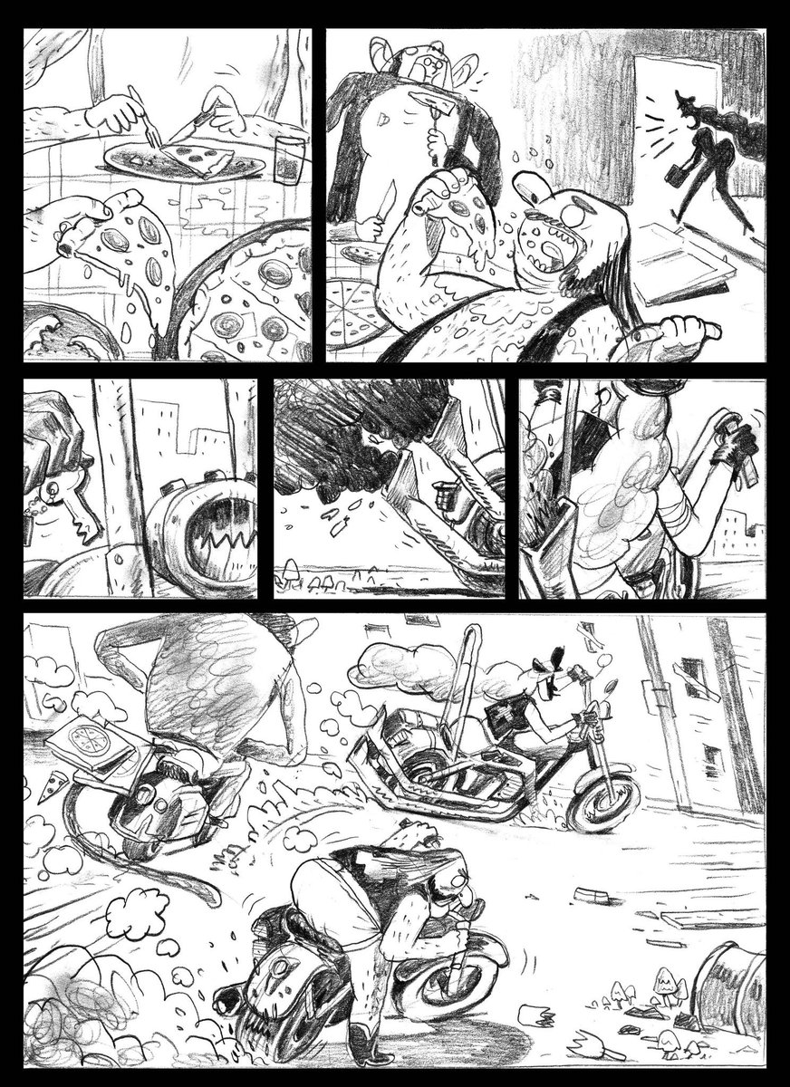 dentromonolito's tweet photo. Los artistas polacos @LukKow83 y Glaza Henryk crean una vertiginosa trama llena de violencia, acción y motos. Full speed!
Reseña de #TheUnderhogs en @heraldogalactus: https://t.co/Gd7Gks3ywa
#PendienteDelIndie https://t.co/LqkhAT1oQp
