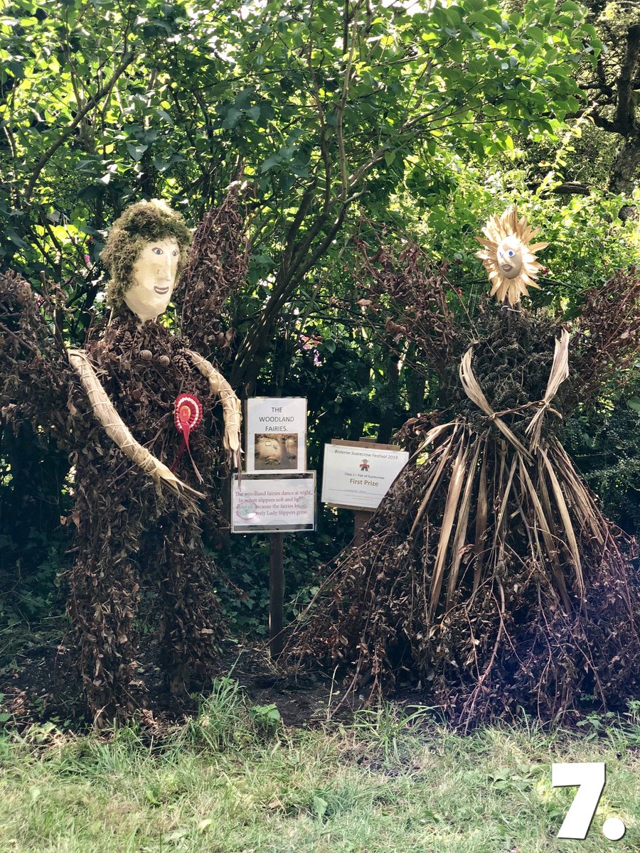 TheNewForestUK's tweet photo. Bisterne Scarecrow Festival - Scarecrow 7 - The Woodland Fairies ✨ https://t.co/EqXVozLeVY