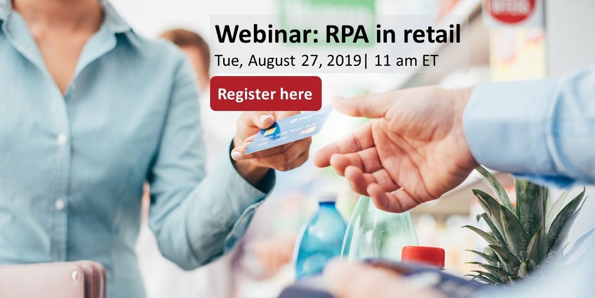 Join this webinar to understand the future of retail &amp; ecommerce. buff.ly/2Zc5TAX #webinar #RPA #Retail #inventorymanagement #inventorycontrol #inventorymanagement #inventory #automation #processautomation #uipath