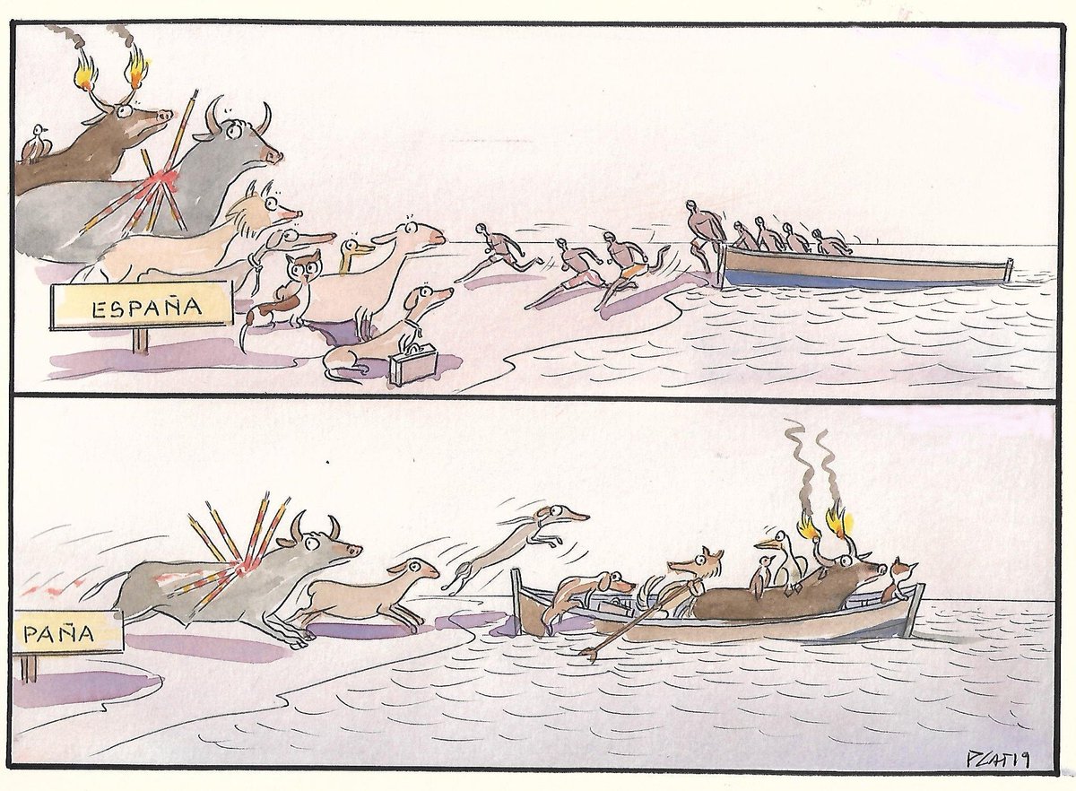 pacocatt's tweet photo. Mi viñeta de hoy miércoles 21 de agosto de 2019. https://t.co/YocfuFi1gr