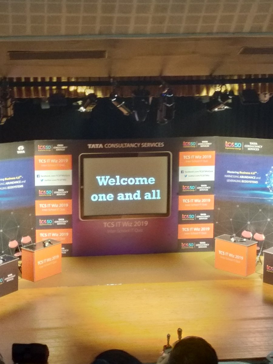 Adroit_Anurag's tweet image. Hello World !!! 
TCS IT Wiz 2k19 At Chennai Is On 
😎🤘
#TCSITWiz #TCSITWiz2k19 #TCSITWizIsOn @TCSITWiz