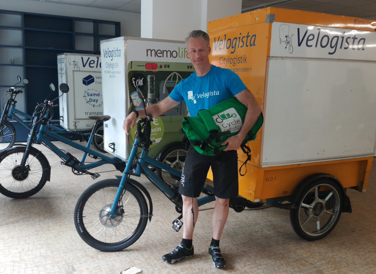 Emissionsfreie urbane #Logistik? Am 24./25.  Okt. findet in Berlin die 1. Nationale #Radlogistik-Konferenz statt: RLVD.bike/konferenz
<a href="/Velogista/">Velogista</a> Geschäftsführer Martin Schmidt ist Vors. des ausrichtenden <a href="/radlogistik/">Radlogistikverband Deutschland e.V.</a> Verband Deutschland e.V.(RLVD).