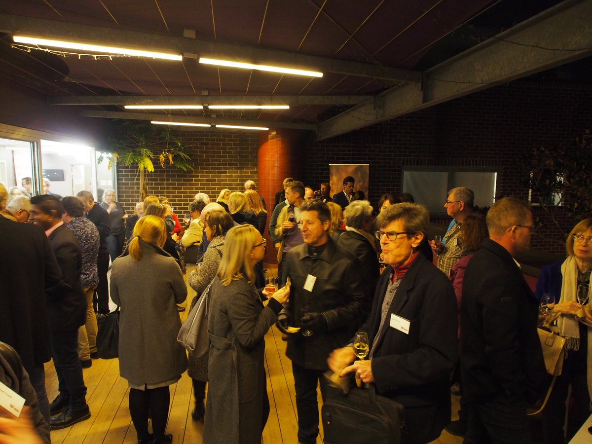 Wayside1964's tweet photo. We launched #SidebySide Conversations at #WaysideChapel last night, an event series where guests can hear from inspiring speakers and be part of the conversation about social #inequality Thank you to guest speakers @magattew, @albericie and @Waysidepastor #sidebyside19 https://t.co/xY4mSyY0TJ