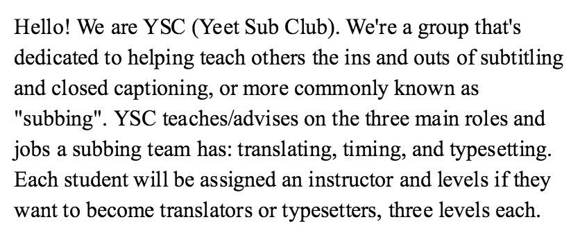 Yeet Sub Club tweet media