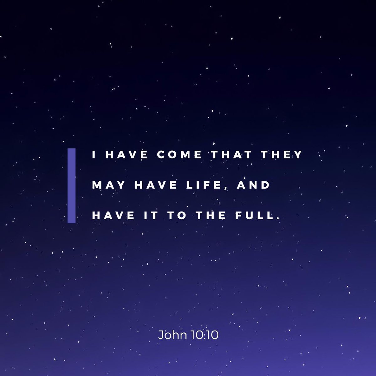 The thief comes only in order to steal and kill and destroy. I came that they may have and enjoy life, and have it in abundance [to the full, till it overflows].
JOHN 10:10 AMP

pos.li/2d34if