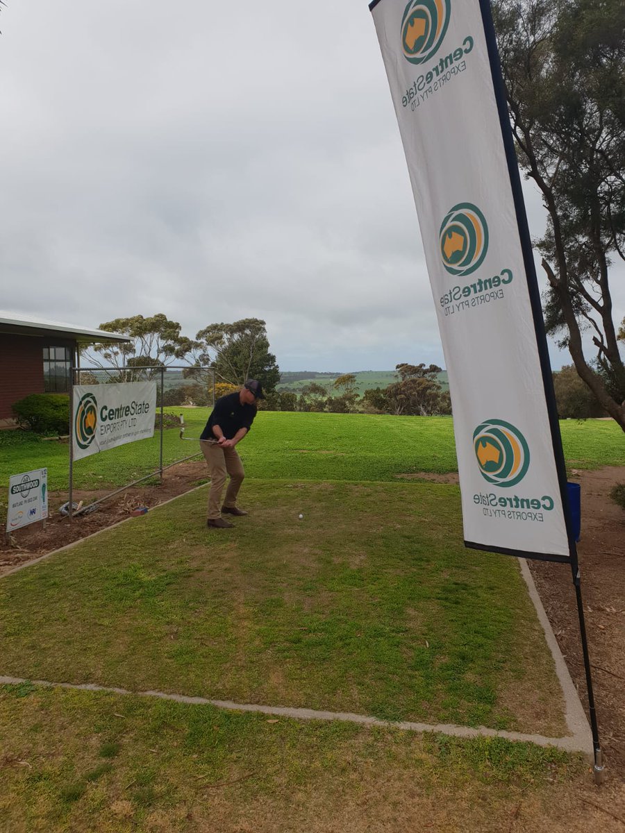 CentreState's tweet photo. It's a little fresh but still a great day at the Maitland Farmers Golf Day. Proudly supported by Centre State. https://t.co/iN7URYDgsL