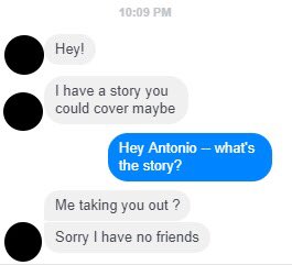 KLGnews's tweet photo. Top story at 11 — my desire for a good story led me straight into a trap. But, uh....should I go on the date? 🤷🏼���️ #storytrap #assignmenteditorproblems https://t.co/ftxNtnILbK