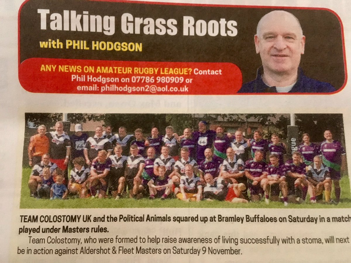 Team Colostomy UK tweet media