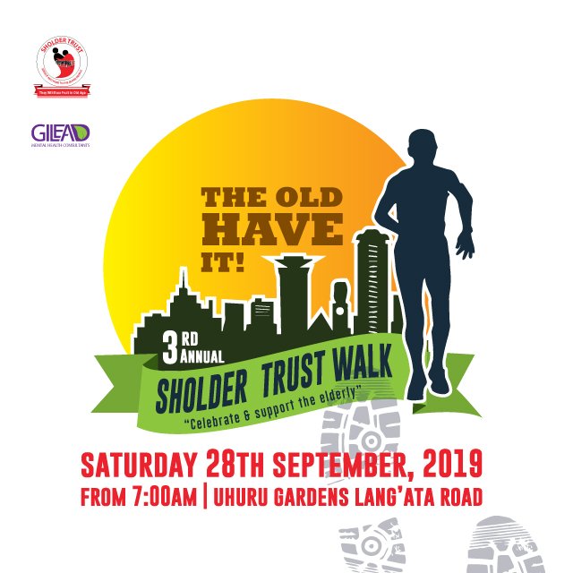 sholderorg's tweet photo. It’s back!!! Sholder Trust is celebrating the International Day of the Elders on 28.09.19 starting at Uhuru Gardens from 7am for only Kshs 1000 covering 10k &amp; 5k walking. Please register here: https://t.co/Ke1Czhnr5n

#SholderTrust #Elderly #Life #Livewell #Walk #CharityWalk https://t.co/eP7twBEX98