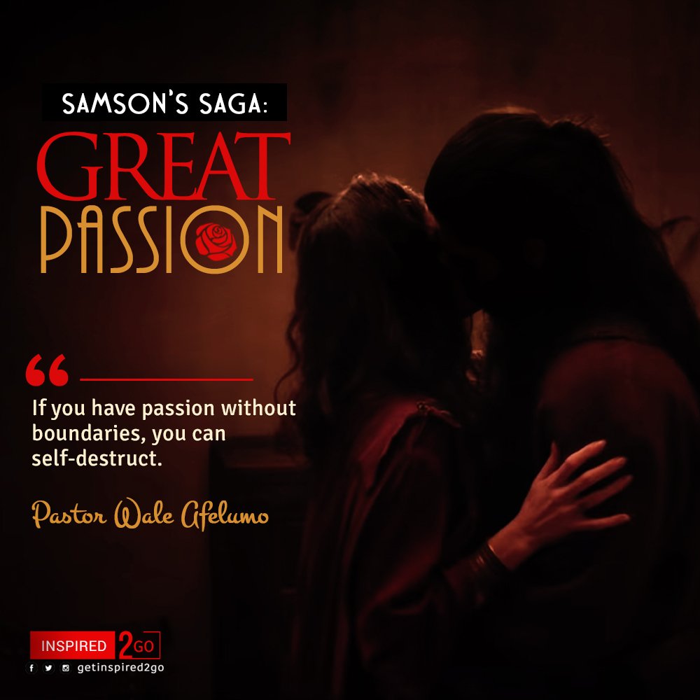inspiration_org's tweet photo. Samson was passionate; he never did anything halfheartedly, he was full of glow and go. Passion pushed him beyond boundaries set for him by God.
Read more on today's life transforming truth here: https://t.co/6wgPAVteOe
Be #Inspired2Go!
#WeekdaysDevotional #SamsonsSaga https://t.co/eKNRJpxTQe