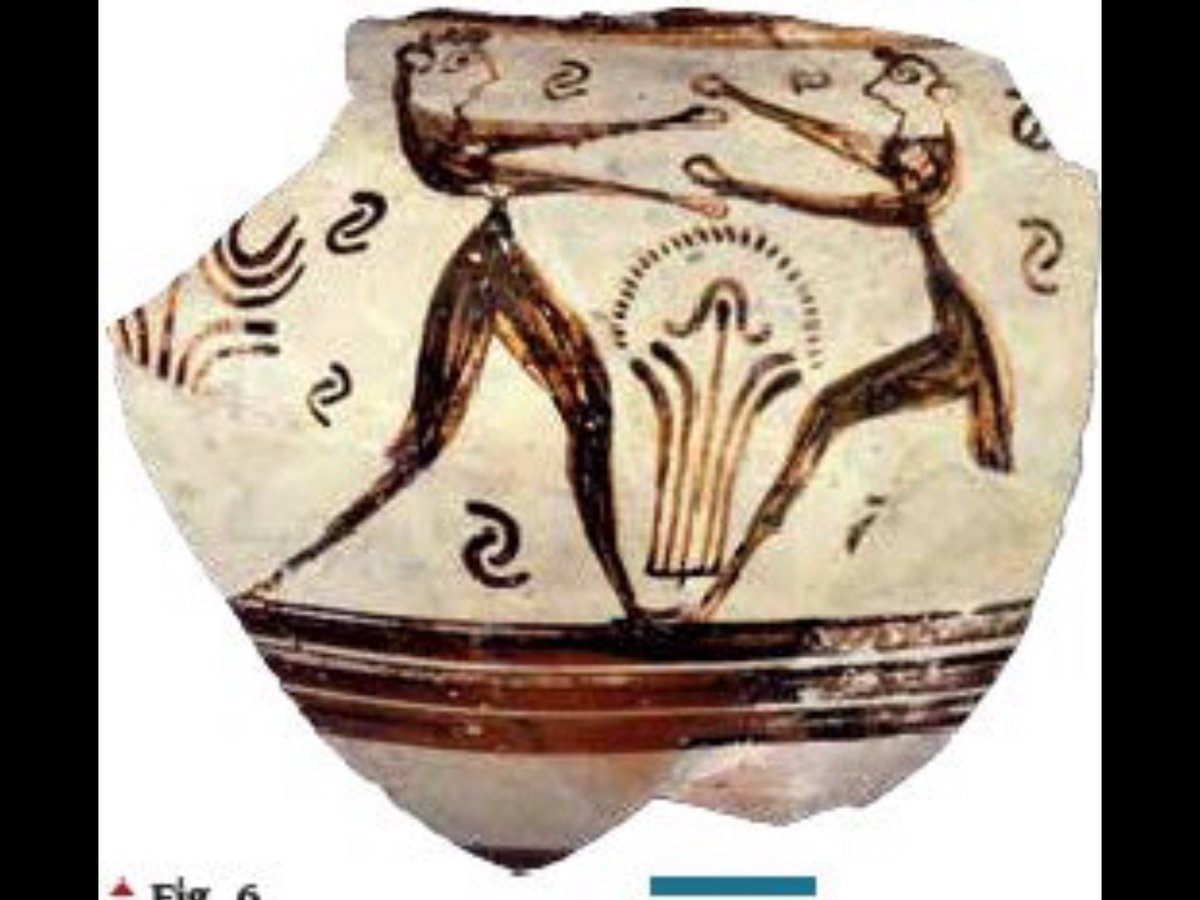 Sarah404BC's tweet photo. The Iconography of Late #Helladic IIIA-B Pictorial Kraters and Wall-paintings: A View from the #Aegean and the Eastern #Mediterranean https://t.co/jDLLWWunHM