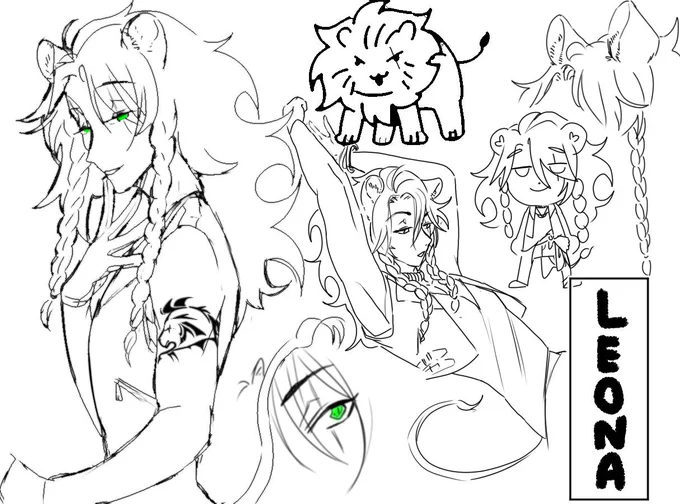 #ツイステ #ツイステッドワンダーランド  leona kingscholar........ sometimes arrogance and cockiness ARE enough to woo a person 