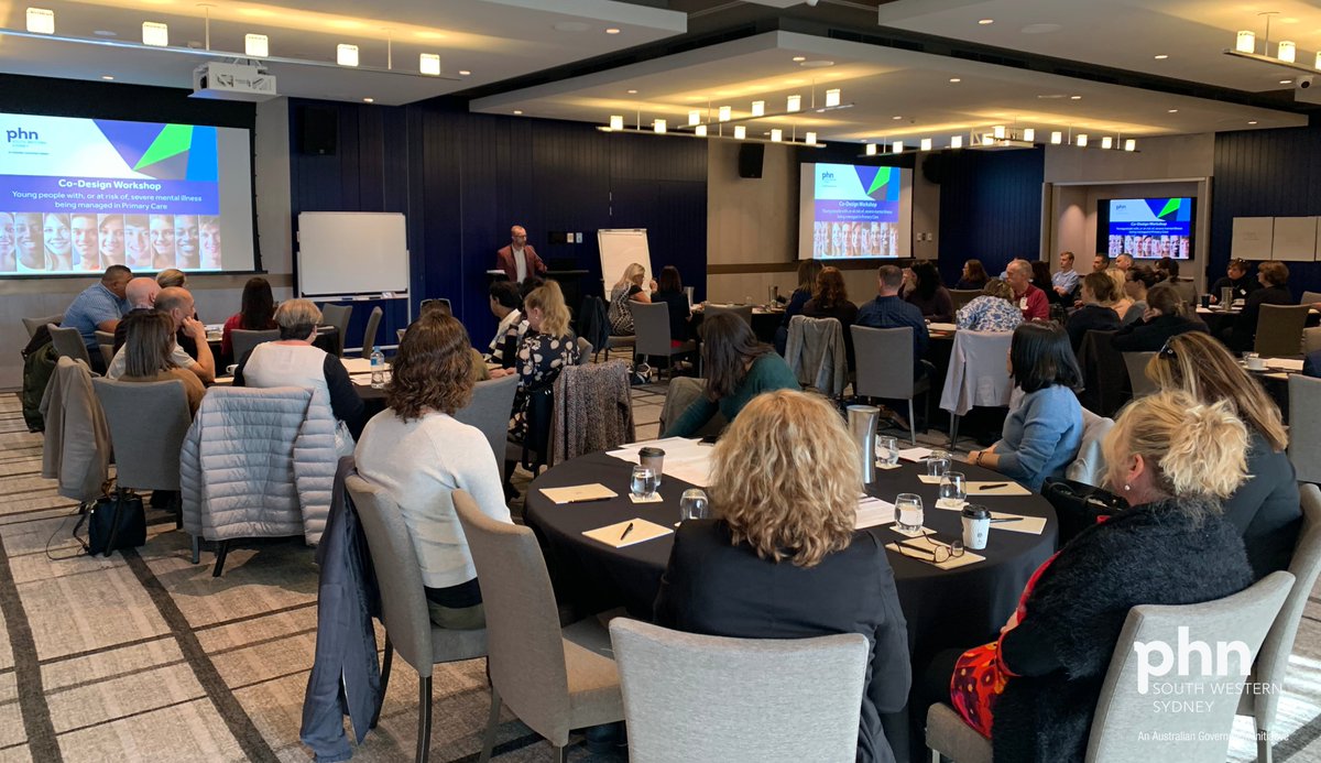 Thanks to all who shared such great #insights in this morning’s co-design workshop for a new service model for young people with/ at risk of severe #mentalillness.
Building quality services &amp; #interventions to support recovery &amp; reduce long-term mental ill health.
#collaboration