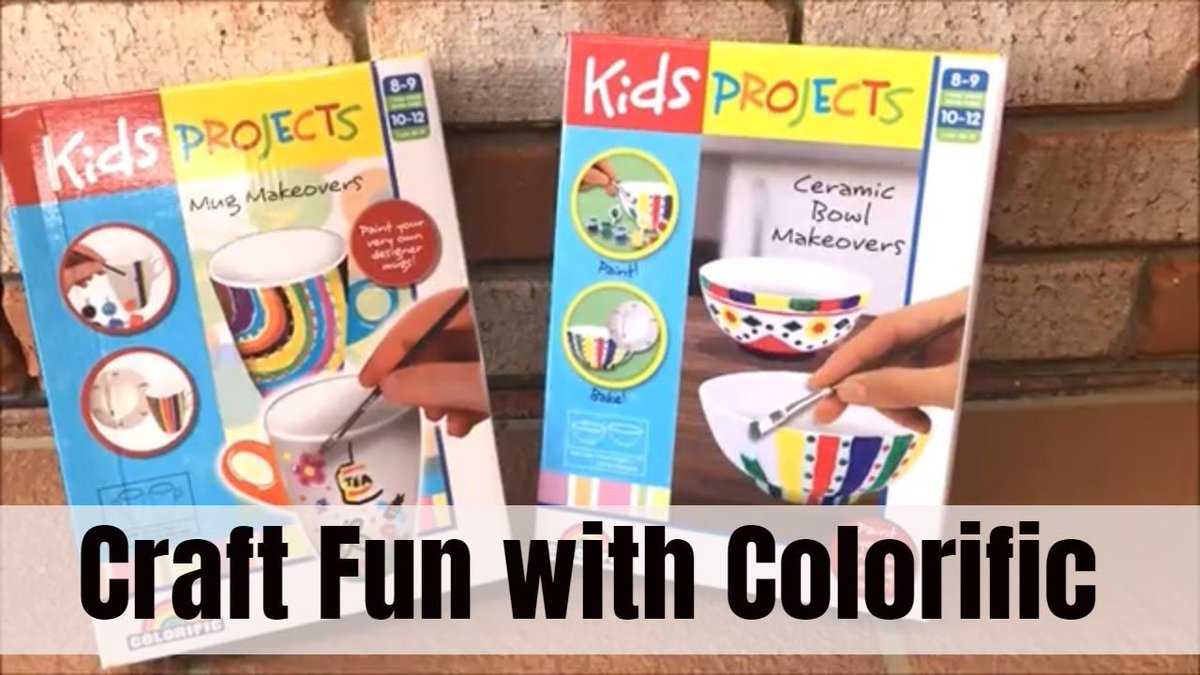 SimplifyCreate's tweet photo. Check out the fun kids craft kits we tried on the weekend - creating personalised bowls and mugs from @colorifictoys #colorific #toys https://t.co/JghuJ0qbys https://t.co/AOHoegnLte