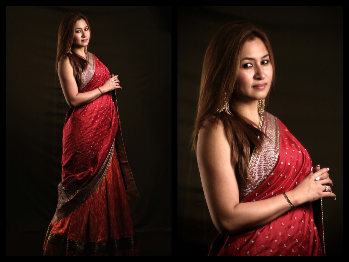 Guttajwala's tweet image. Everyday is a RED DAY!!! ♥️😛 
#lovered #indianwear #redismycolor #redcolor