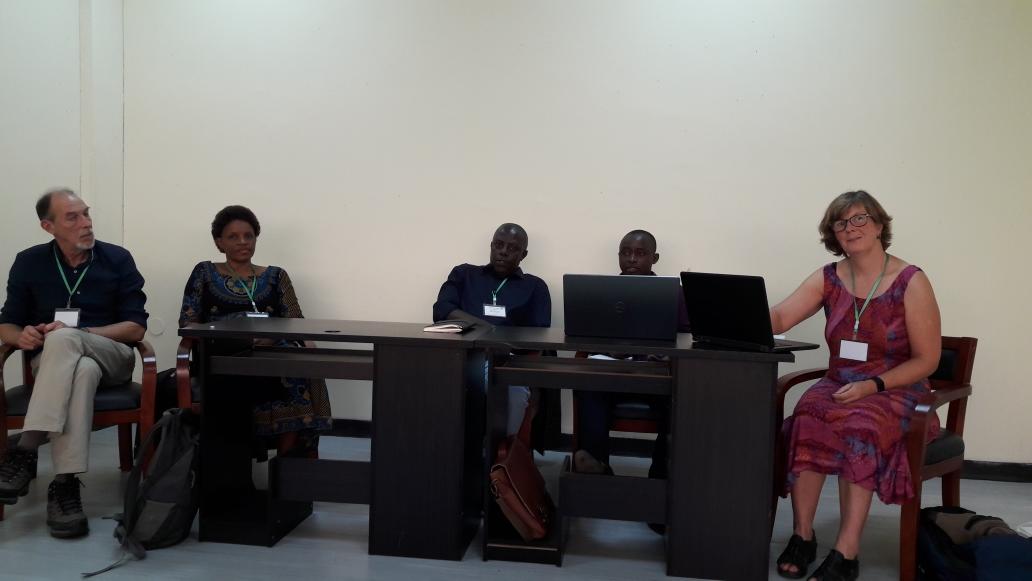 BrinkmanInge's tweet photo. Panel at the Eastern African Literary and Cultural Studies Conference in Bahir Dar, Ethiopia. Thanks to the organizers and all participants! https://t.co/6qTFJRMa7F