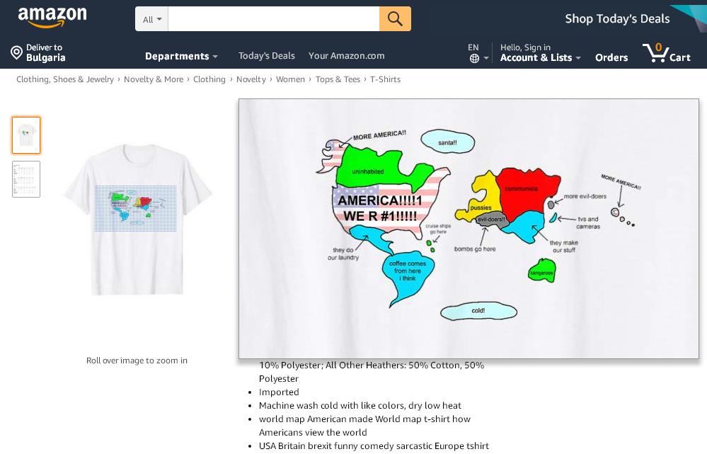 funnyistheway's tweet image. amzn.to/30gAVEW :)
Denmark will sell Greenland if Trump can find it on the map.
#DisloyalToTrump