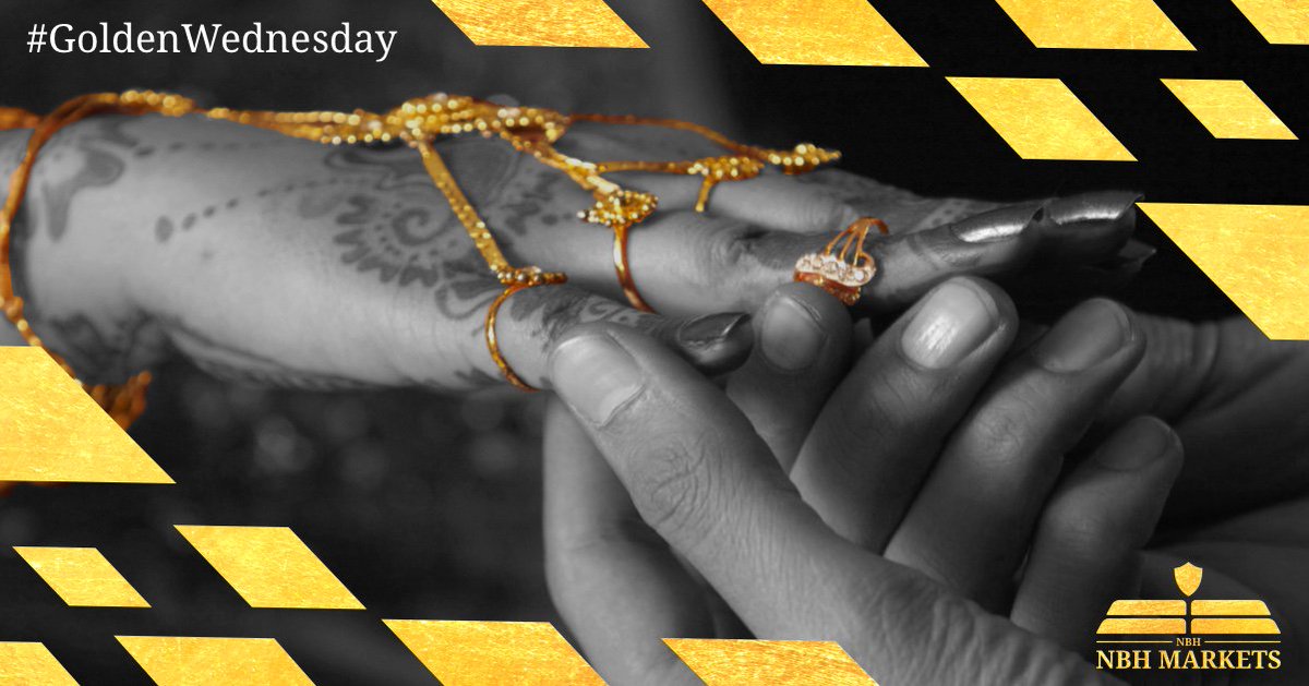 NBHMarkets's tweet photo. India is the world's second-largest consumer of #gold. A considerable amount of that gold is used for the countless traditional weddings held every year.
#NBH #NBHMarkets #SolidGold #InGoldWeTrust #PreciousMetals #BullionTrading #DayTrading #GoldenWednesday https://t.co/KY5W2Lvo60