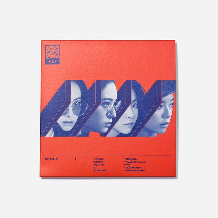 f(x) 直筆サイン 4walls アルバム f(x) – 4 Walls – CD (Luna White