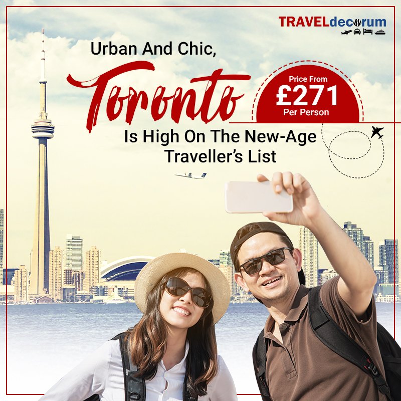 Traveldecorum's tweet photo. Urban and chic, #Toronto is high on the new-age traveller’s list #traveldecorum https://t.co/76w1aQq98F https://t.co/klO29xG1KN