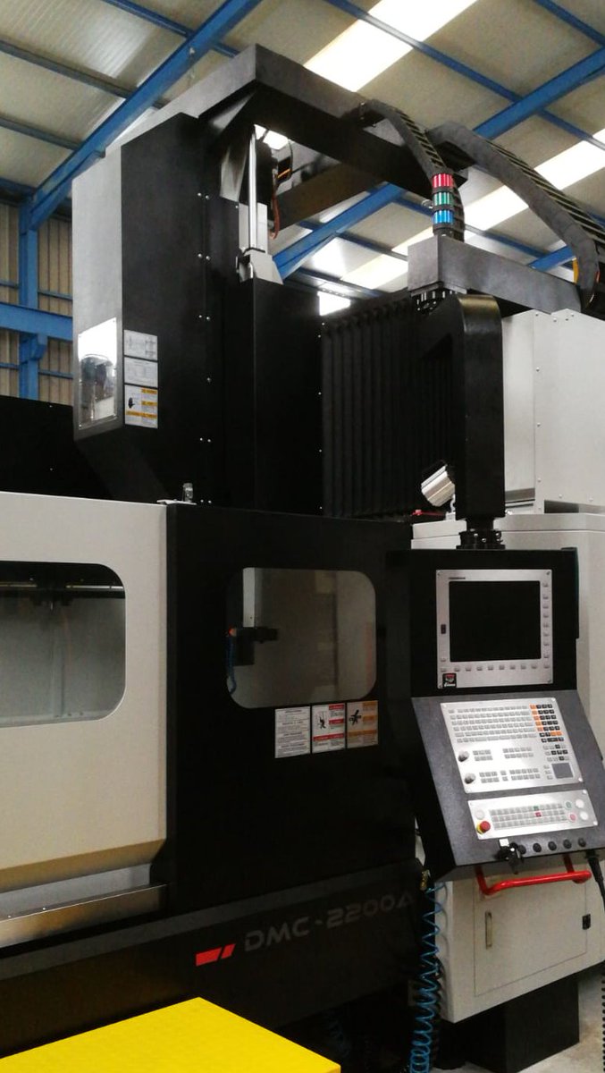 AntobalSL's tweet image. Buenos días!

Ya la tenemos en nuestras instalaciones! |DMC - 2200A|
En unos días estará operativa al 100%⚙️🎉

 #news #microcut #mouldmaker #toolmaker #machinery #Mechanic #machining #machining_center