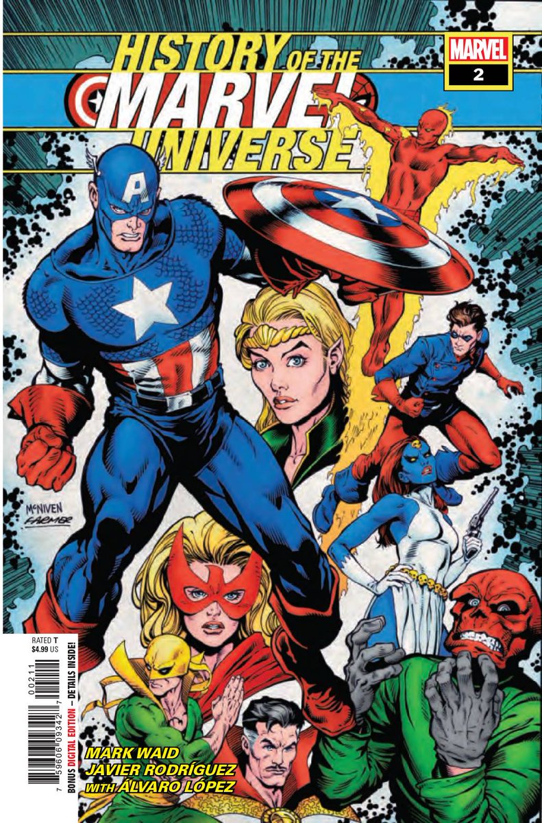TheBigBang_'s tweet photo. This #NCBD!

HISTORY OF THE MARVEL UNIVERSE #2

By @MarkWaid, @javiercaster, @BakadoriSan, @JoeCaramagna, #CarlosLao, @shanera8, @AlannaWrites, @TomBrevoort, #JeffChristiansen, @ACotilletta... https://t.co/4rTpBhxXW3
