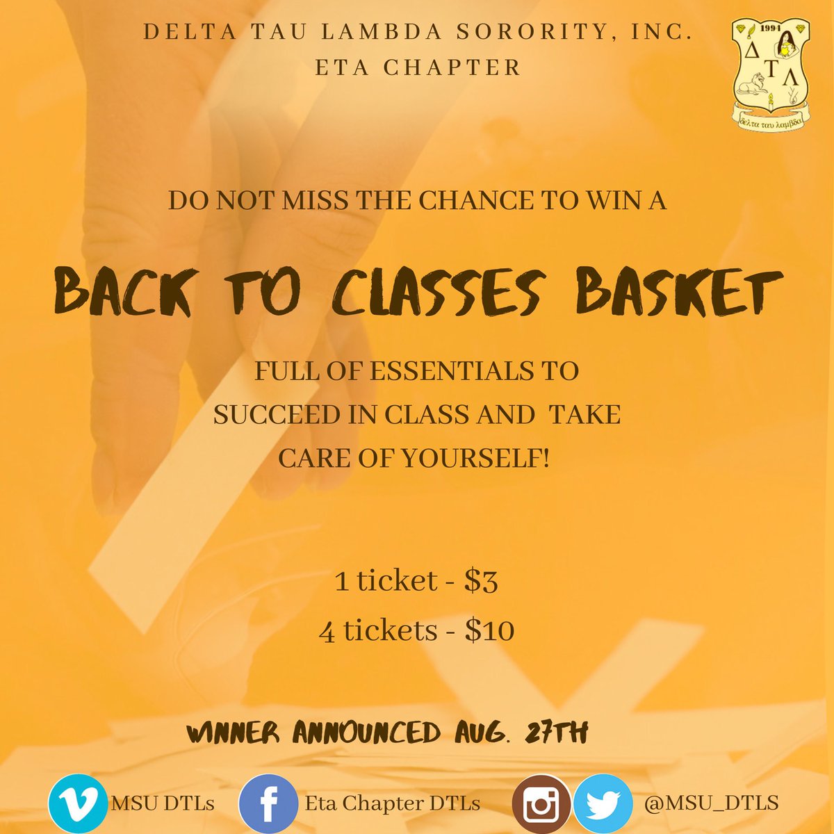 msu_dtls's tweet photo. @__chantalv That is right! Get your tickets today!!! https://t.co/UpV8Xg0vqB