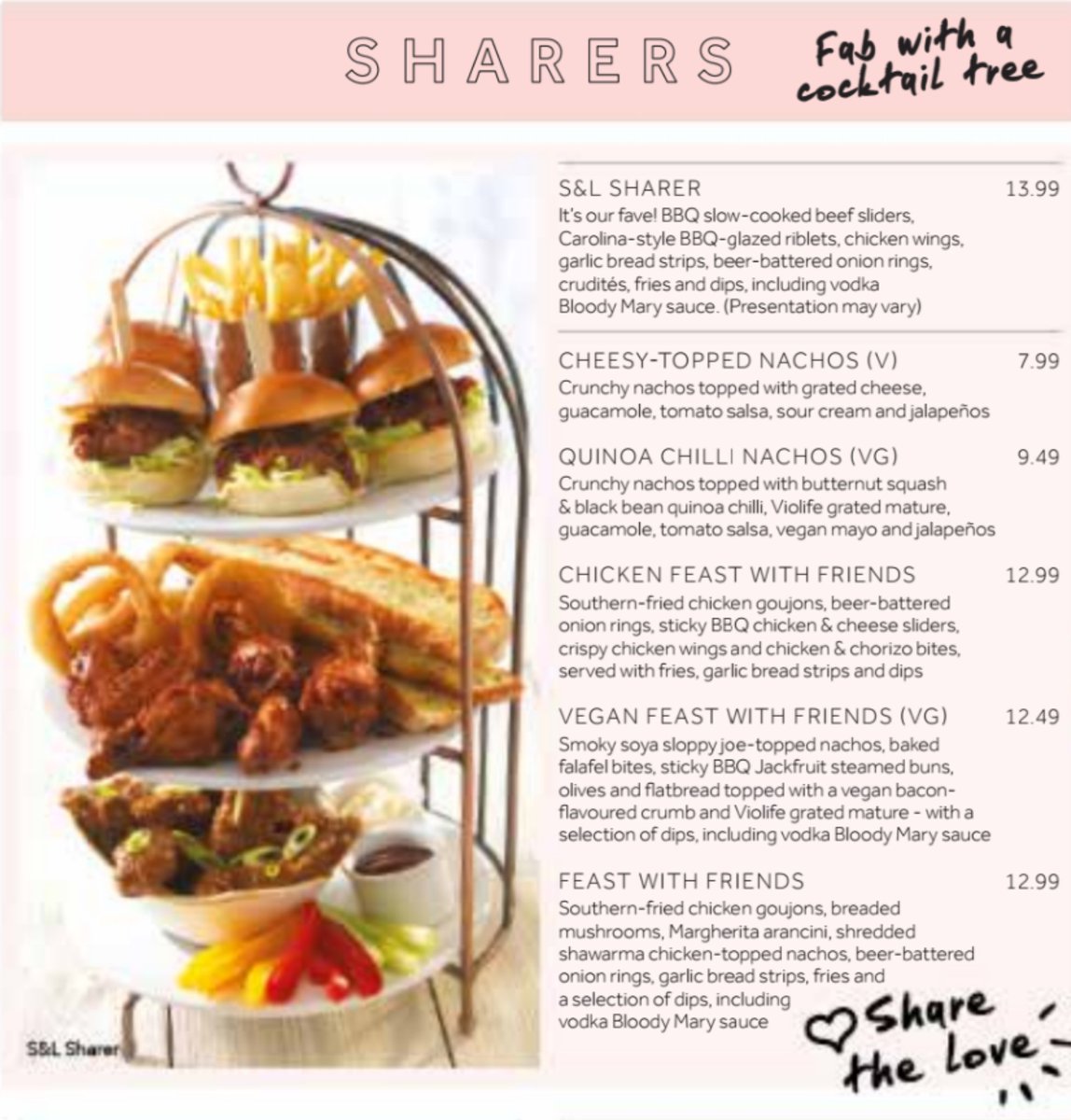 Sharing is caring! We've got a delicious selection of sharers so grab you mates and get feasting this lunchtime 😋😋😋