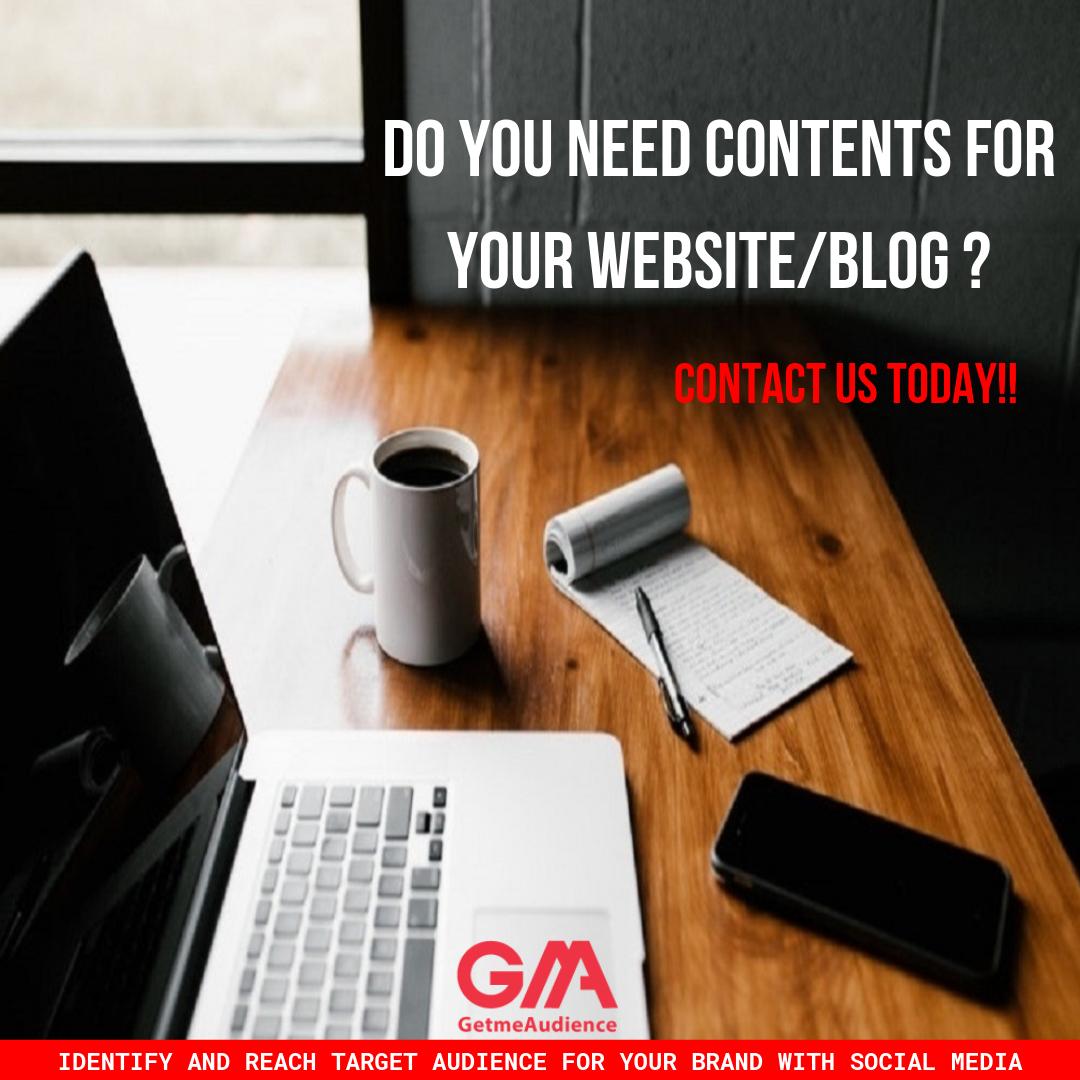 getmeaudience's tweet photo. Having a #website and #blog with good #contents sets you apart from your #competitor. 

By having good #copies on your website  your target audience can easily understand what your brand entails and your blog keep them educated on your niche.

Reach out to us today https://t.co/pY2ds9EEYd