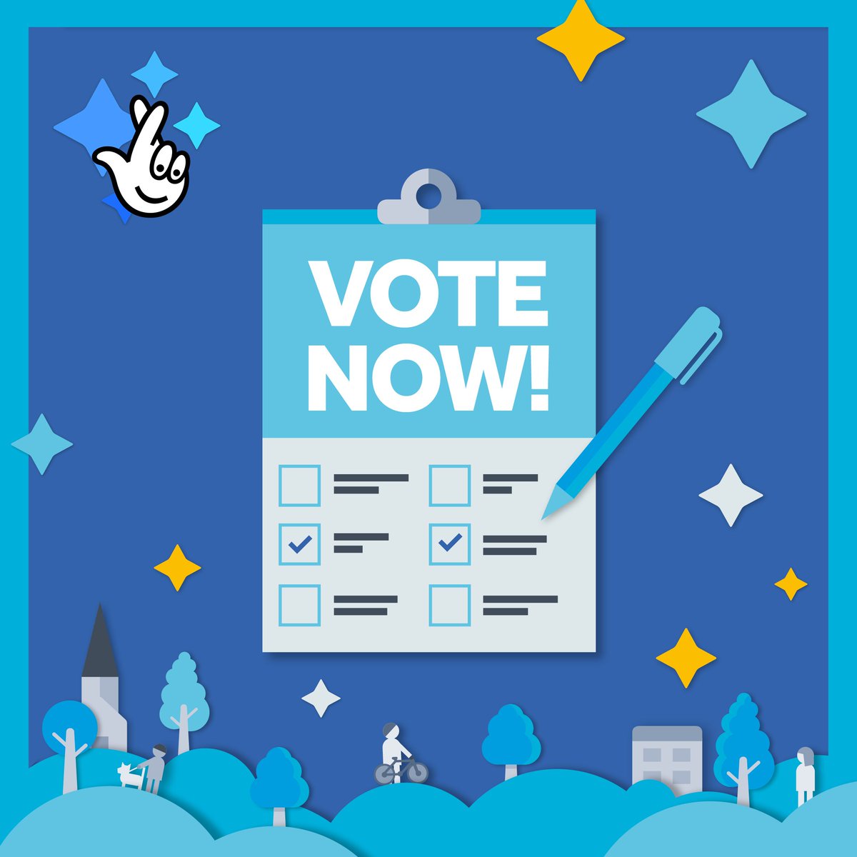 LottoGoodCauses's tweet photo. Voting in the #NLAwards closes today! Make sure you vote for your favourite project before it's too late! ☑️ https://t.co/lMDWUffwtH